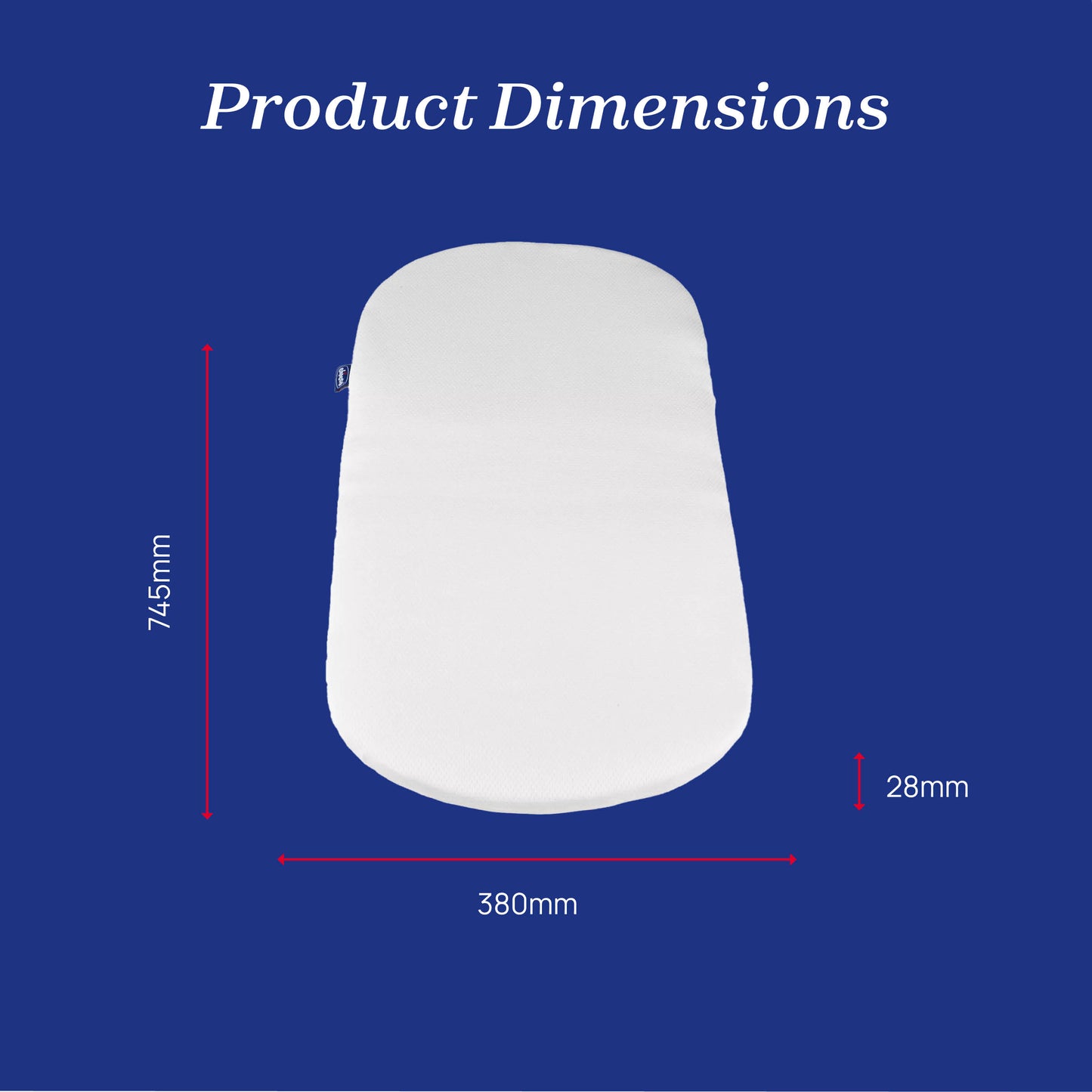 Chicco Baby Hug 4-in-1 Mattress (White)