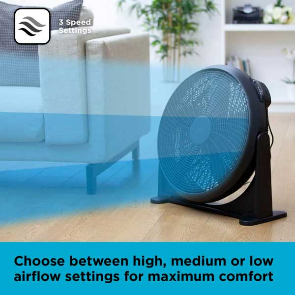 Black & Decker 2-In-1 Velocity Fan (Black)