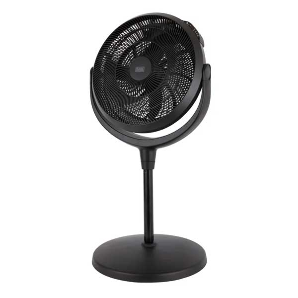 Black & Decker 3-In-1 Velocity Pedestal Fan (Black)