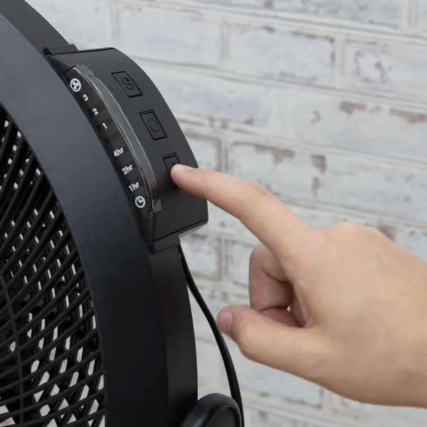 Black & Decker 3-In-1 Velocity Pedestal Fan (Black)