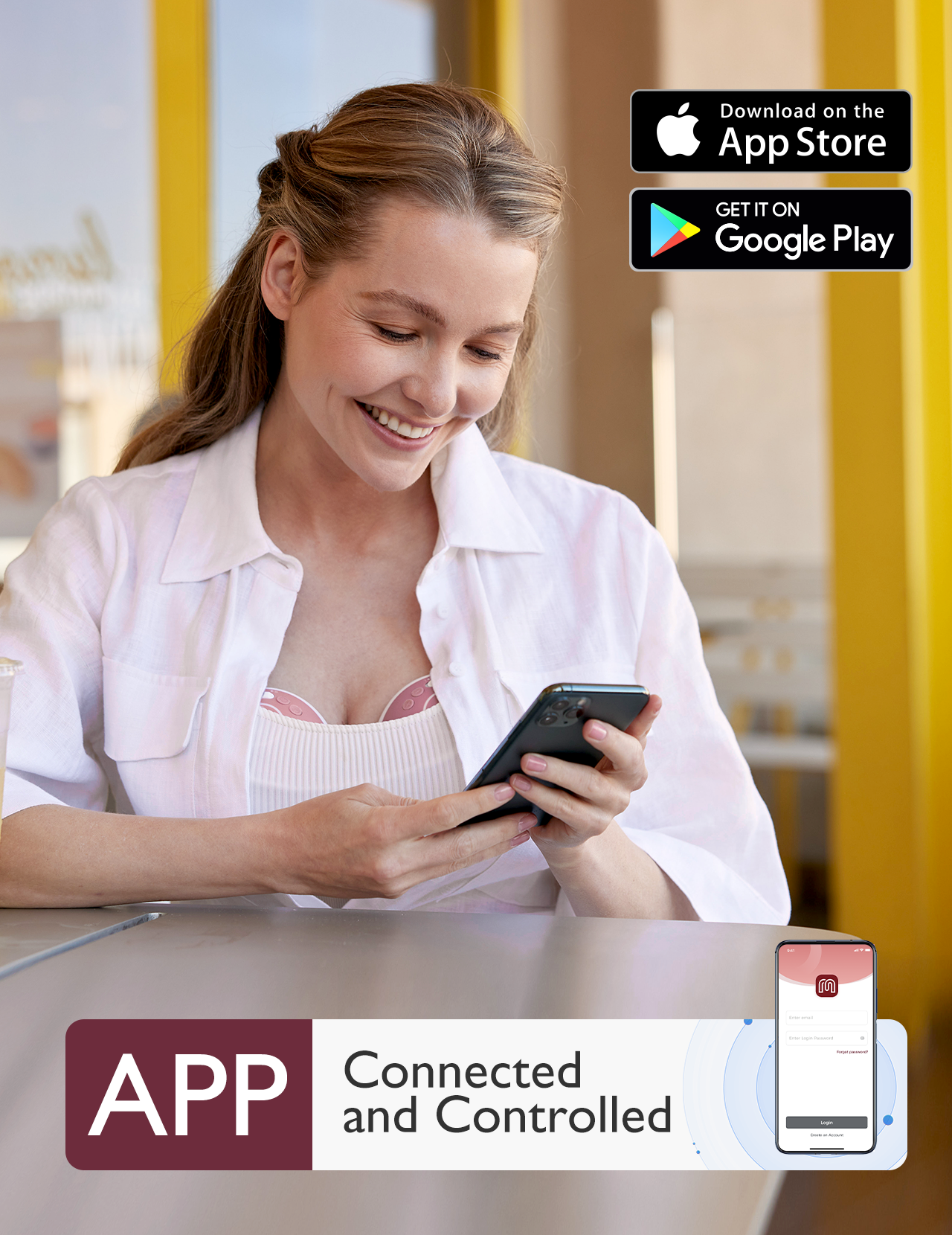 Momcozy M9 Mobile Breast Pump Double Bundle