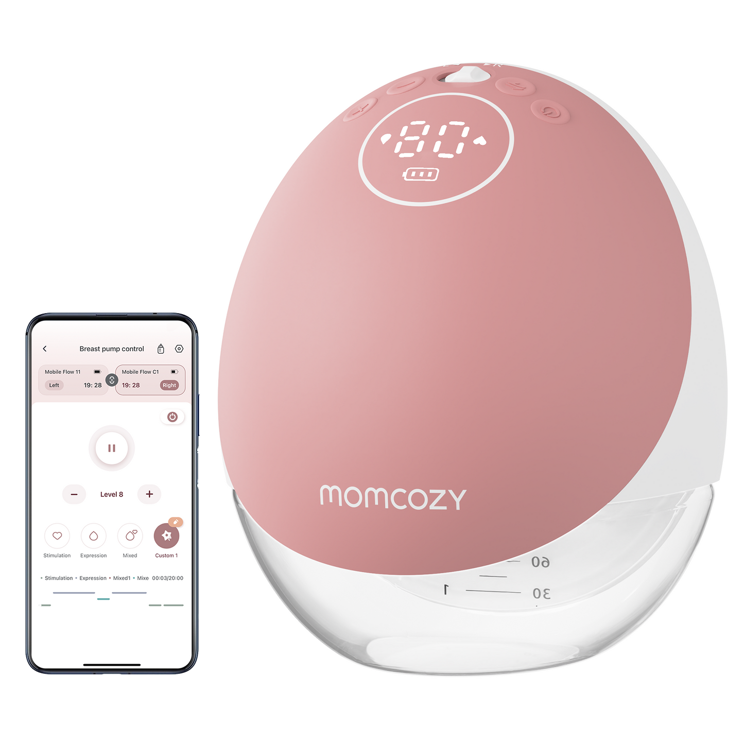 Momcozy M9 Mobile Breast Pump Single