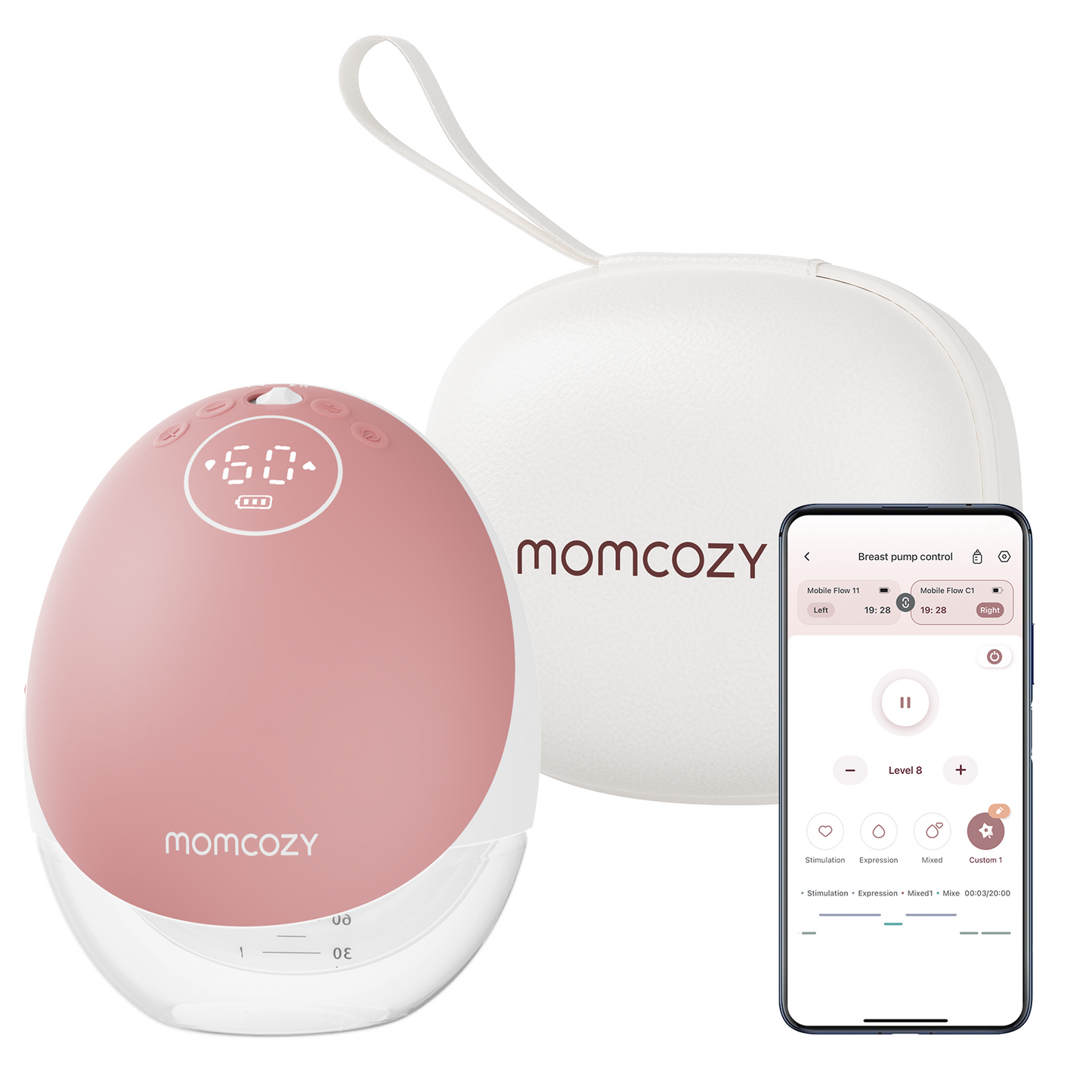 Momcozy M9 Mobile Breast Pump Single