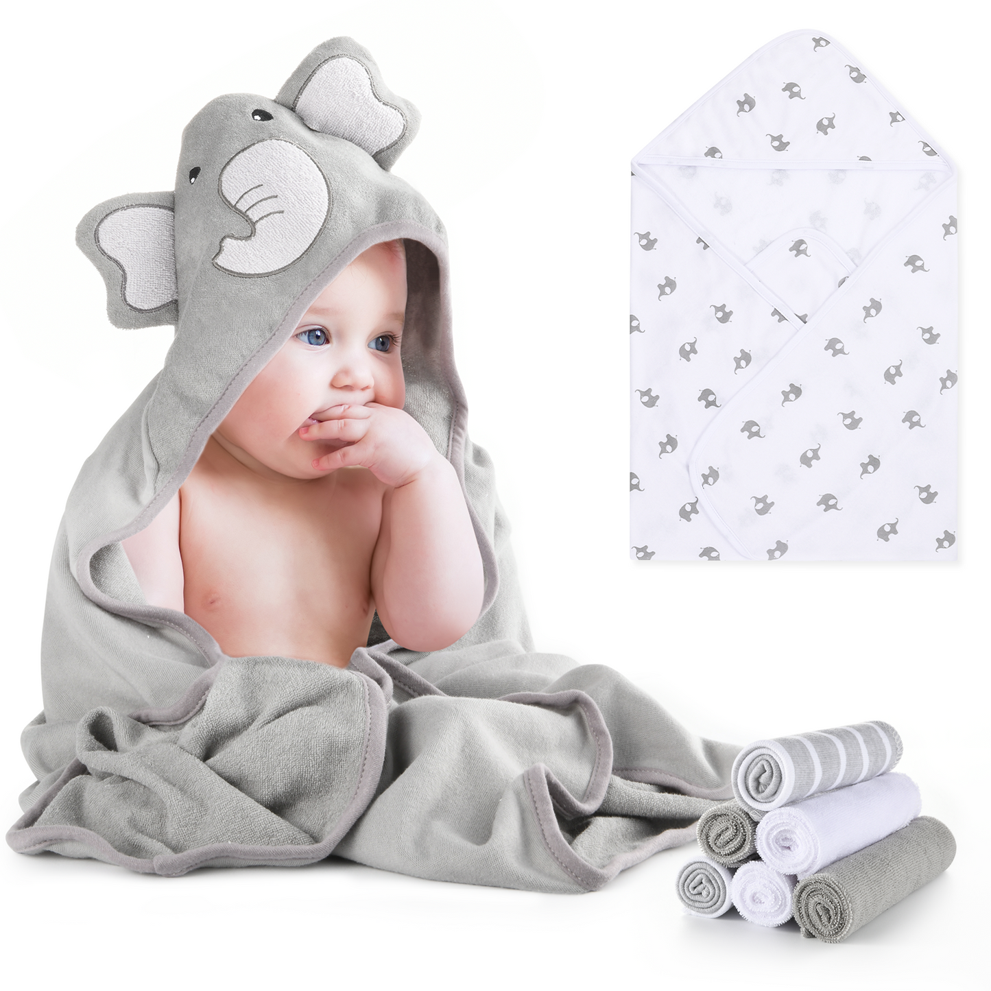 Momcozy Baby Hooded Towel