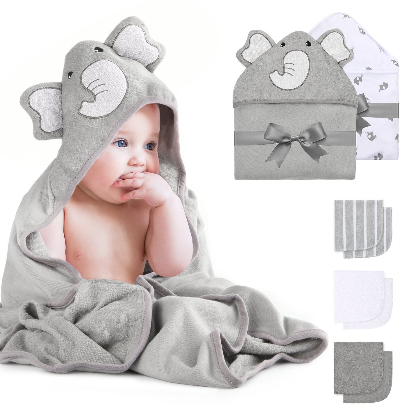 Momcozy Baby Hooded Towel