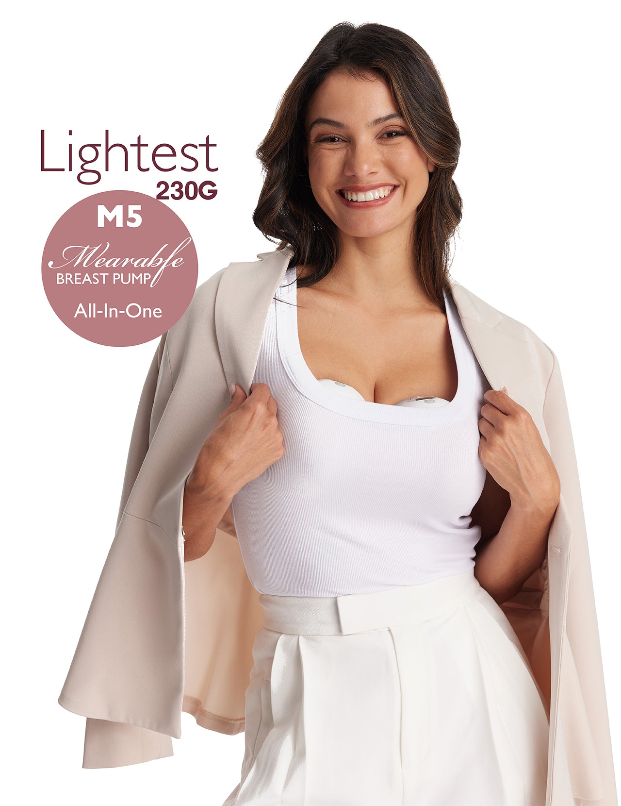 Momcozy M5 Breast Pump Single Grey