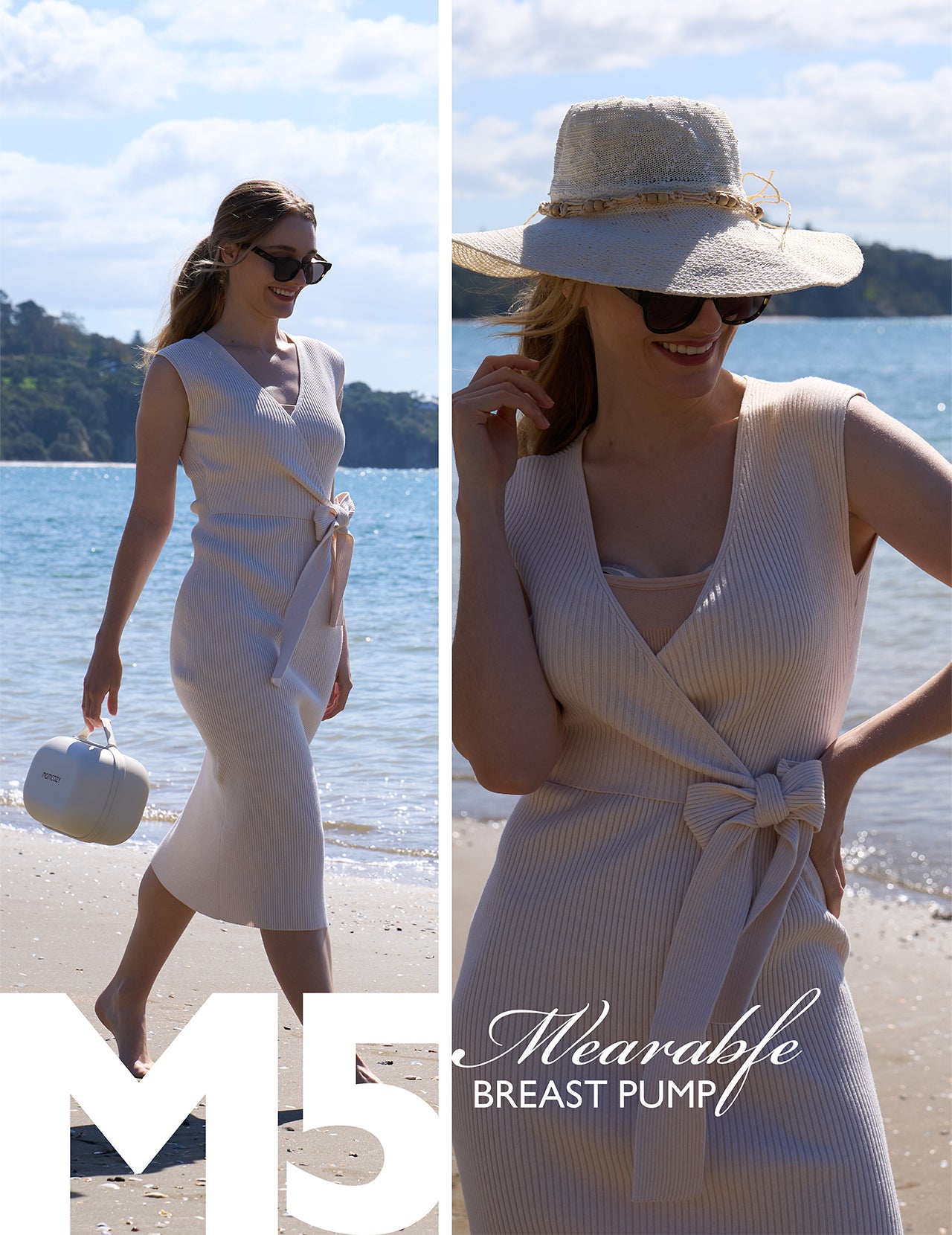 Momcozy M5 Breast Pump Double Grey