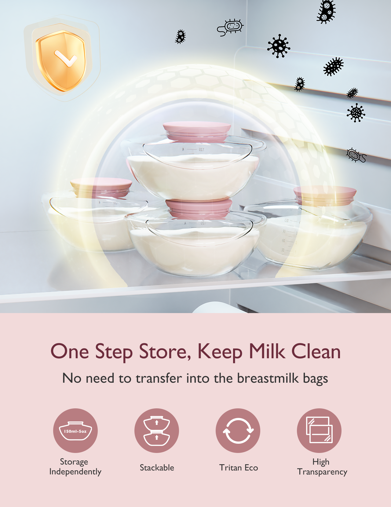 Momcozy M9 Mobile Breast Pump Single