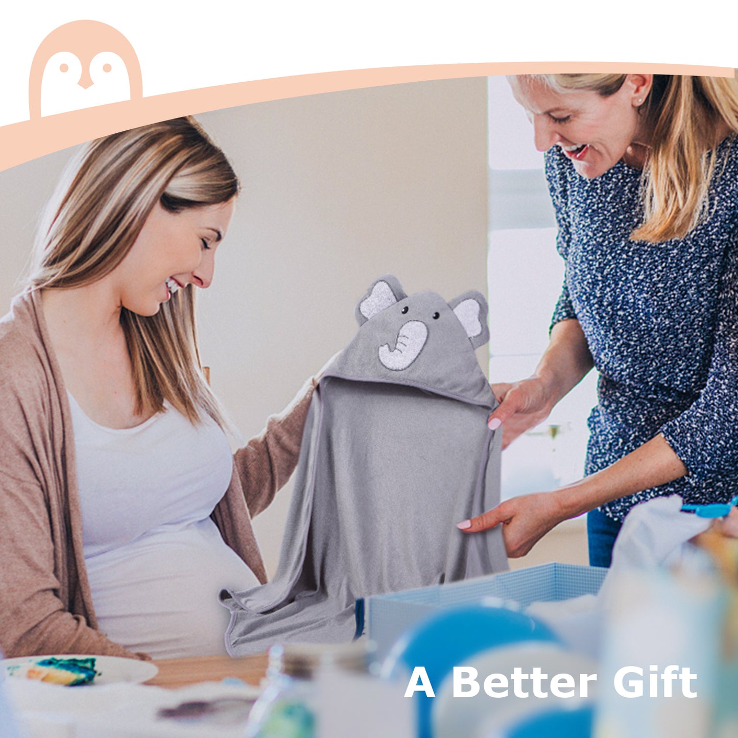 Momcozy Baby Hooded Towel