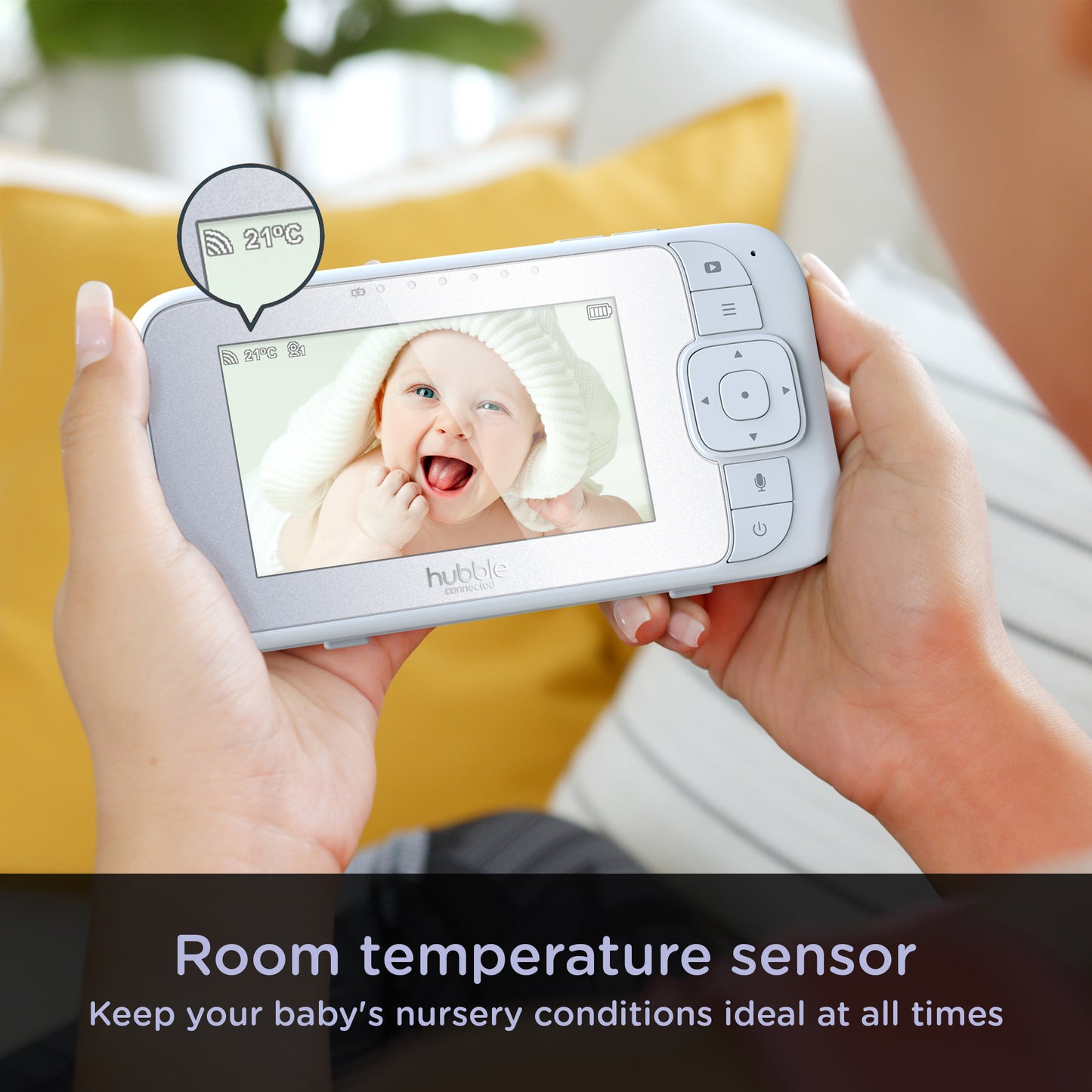 Hubble Nursery View Select 4.3in Non-Conn.