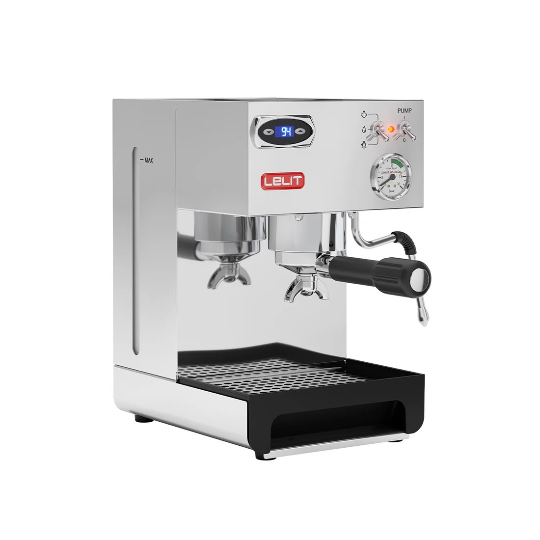 Lelit Anna Coffee Machine Polished Stainless Steel
