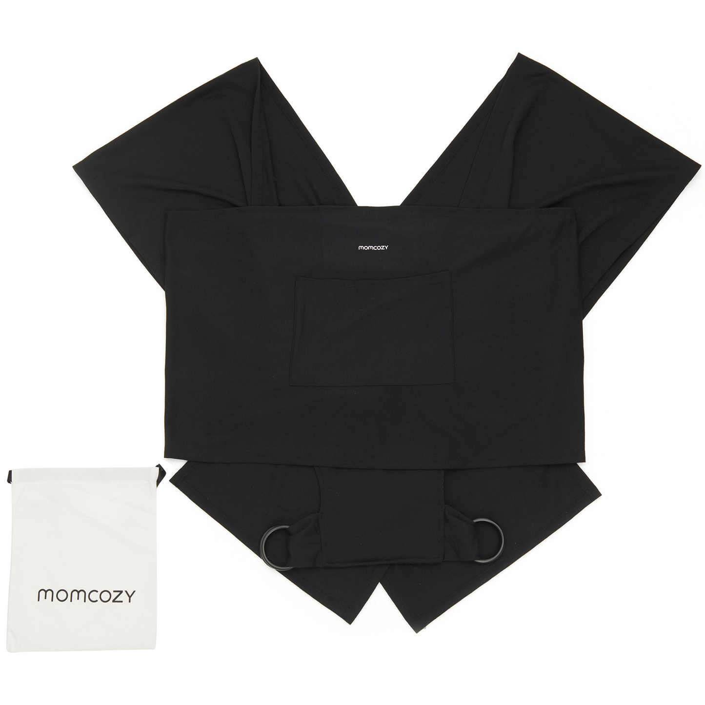 Momcozy Baby Wrap Carrier Slings Black