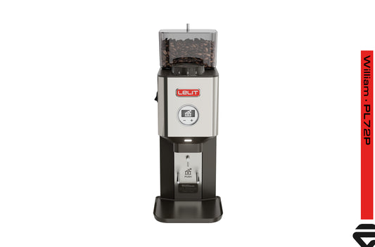 Lelit William Coffee Grinder Brushed Stainless Steel