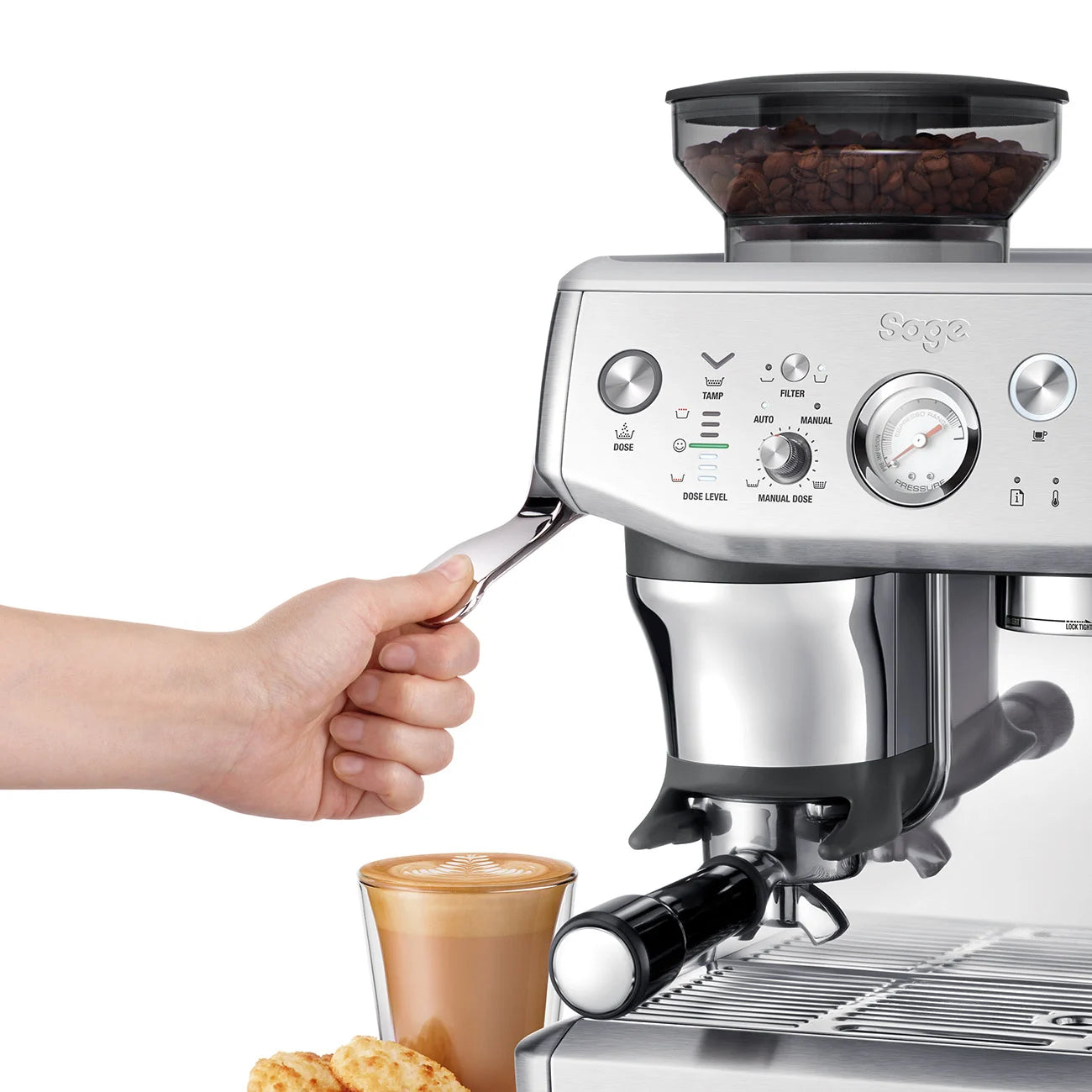 Sage Barista Express Impress Espresso Machine