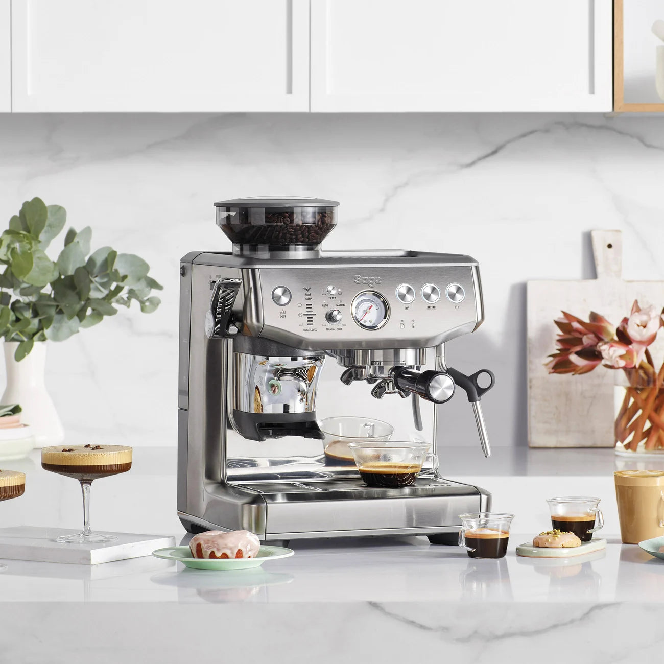 Sage Barista Express Impress Espresso Machine