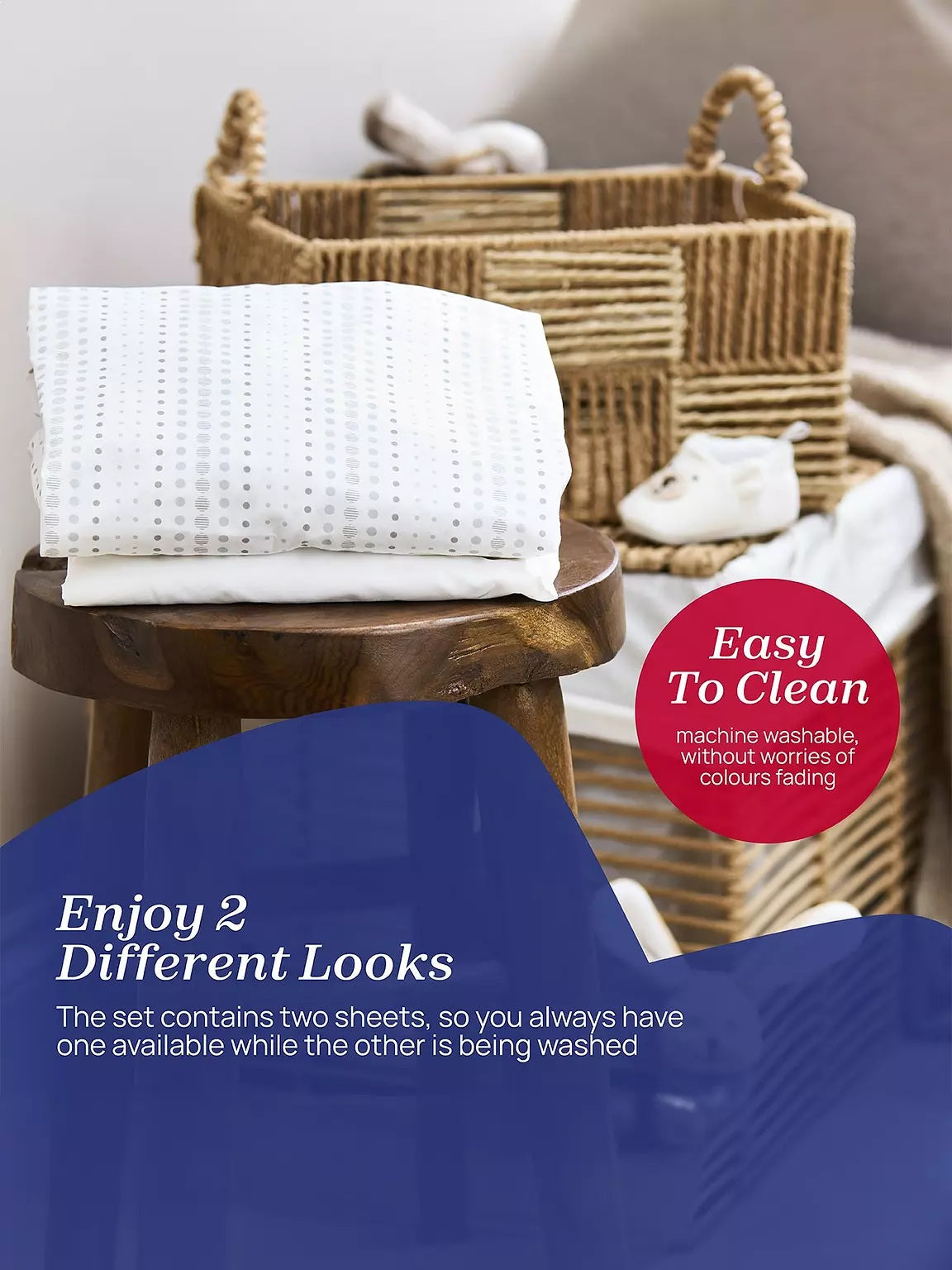 Chicco Next2Me Crib Set 2 Pieces (Air)