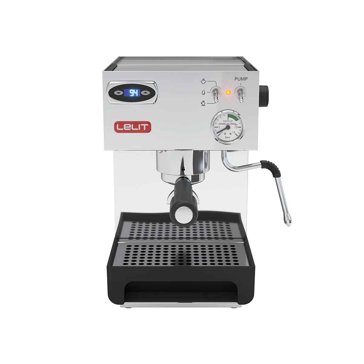 Lelit Anna Coffee Machine Polished Stainless Steel