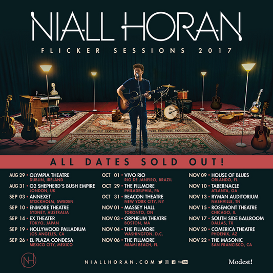 Niall Horan Kicks Off Sold Out Worldwide Tour Tonight In Dublin