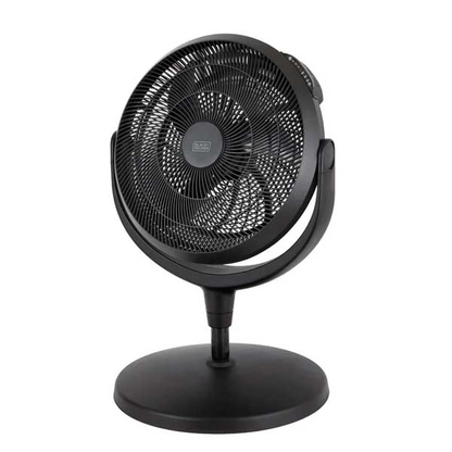 Black & Decker 3-In-1 Velocity Pedestal Fan (Black)