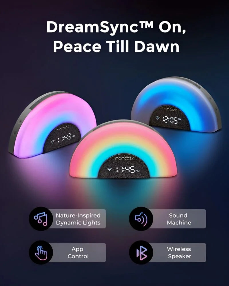 Momcozy Rainbow White Noise Machine