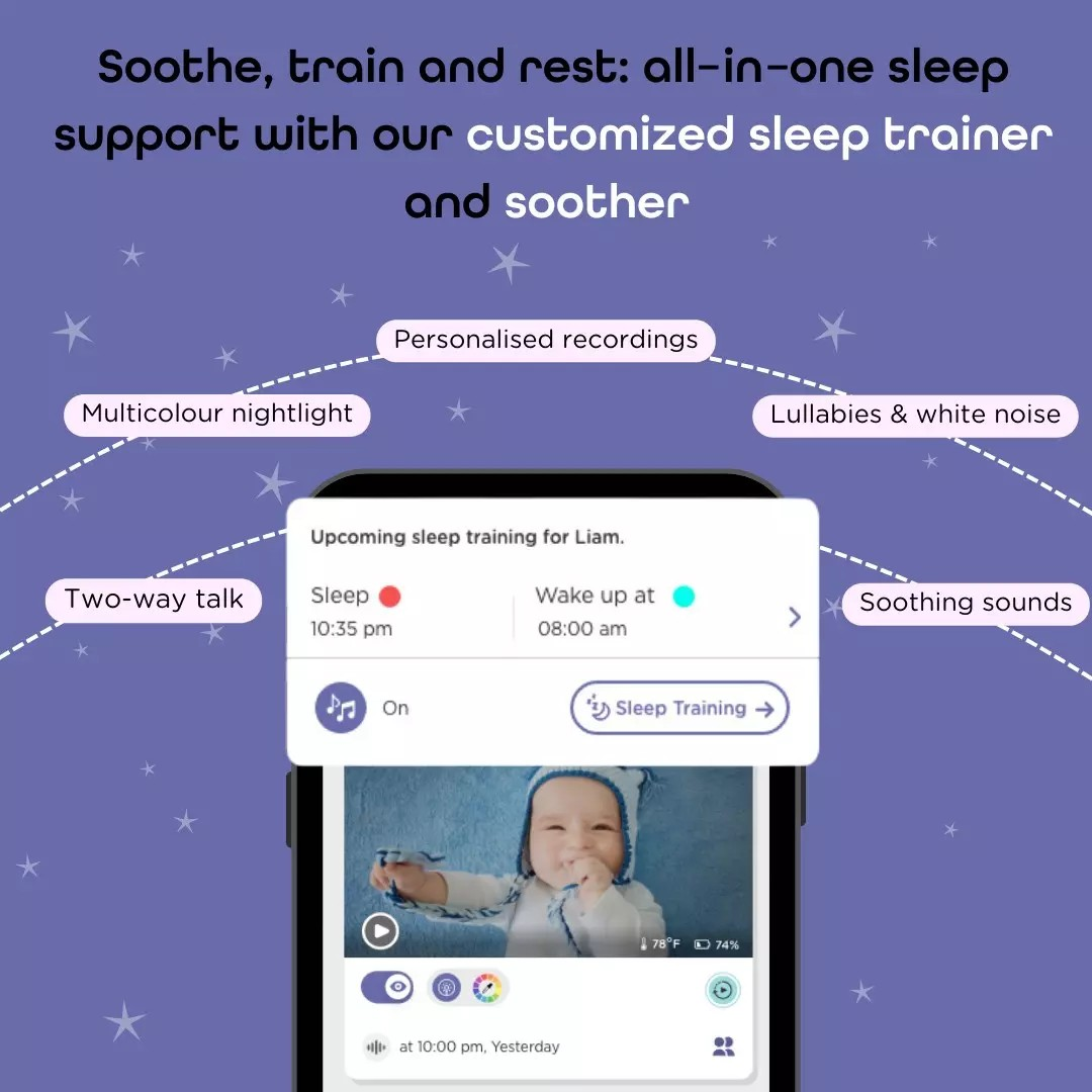 Hubble Nursery Pal Glow Smart
