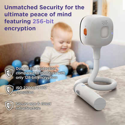 Hubble Connected Go Baby Portable Plus 5.0" Video Baby Monitor