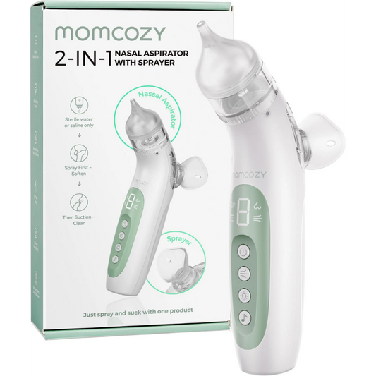 Momcozy BreezyClear 2-in-1 Electric Nasal Aspirator