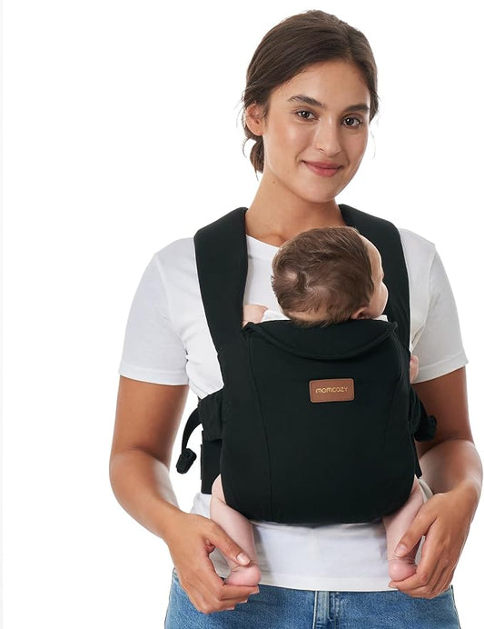 Momcozy Newborn Carrier WeeSnug-black