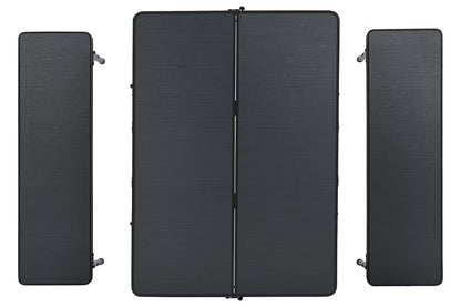 Campart Foldaway Picnic Table Maine (Black)