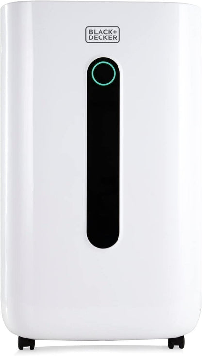 Black & Decker 20L 4 In 1 Extra Large High Performance Dehumidifier (White)