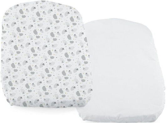 Chicco: Next2Me Forever Fitted Sheet 2pcs (Grey Sheep) See More by Chicco
