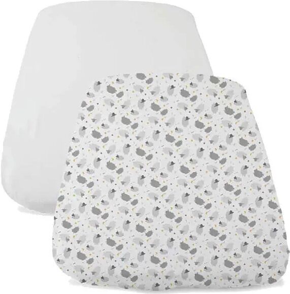 Chicco: Next2Me Forever Fitted Sheet 2pcs (Grey Sheep) See More by Chicco