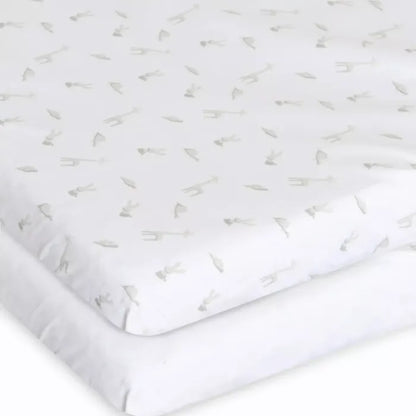 Chicco Next2Me Cotton Crib Set 2 Pieces - Cloud