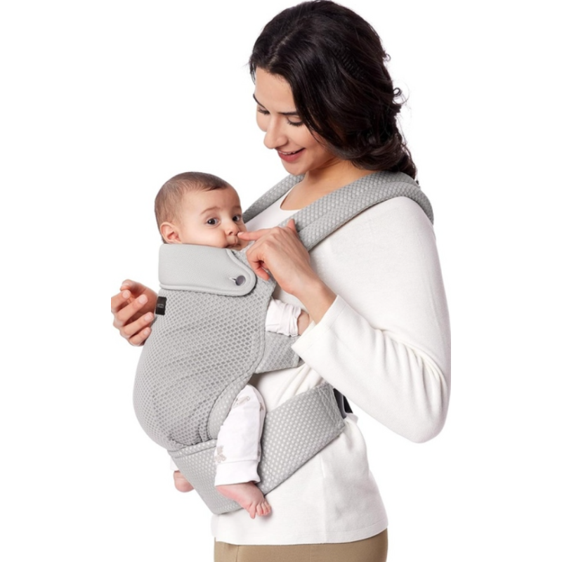 Momcozy Baby Carrier (3M+ Air Mesh - Grey)