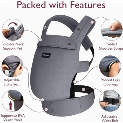 Baby Carrier Cotton (Grey)