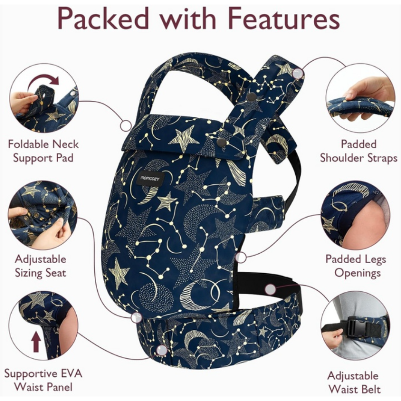 Baby Carrier Cotton (Starry Night)