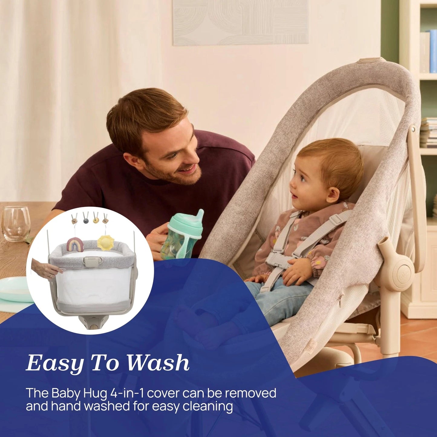 Chicco Baby Hug 4-in-1 Armonia - Scandinavian