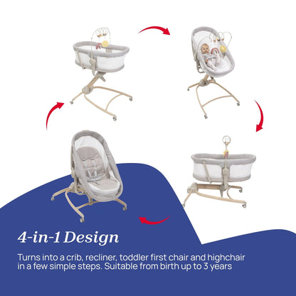 Chicco Baby Hug 4-in-1 Armonia - Scandinavian